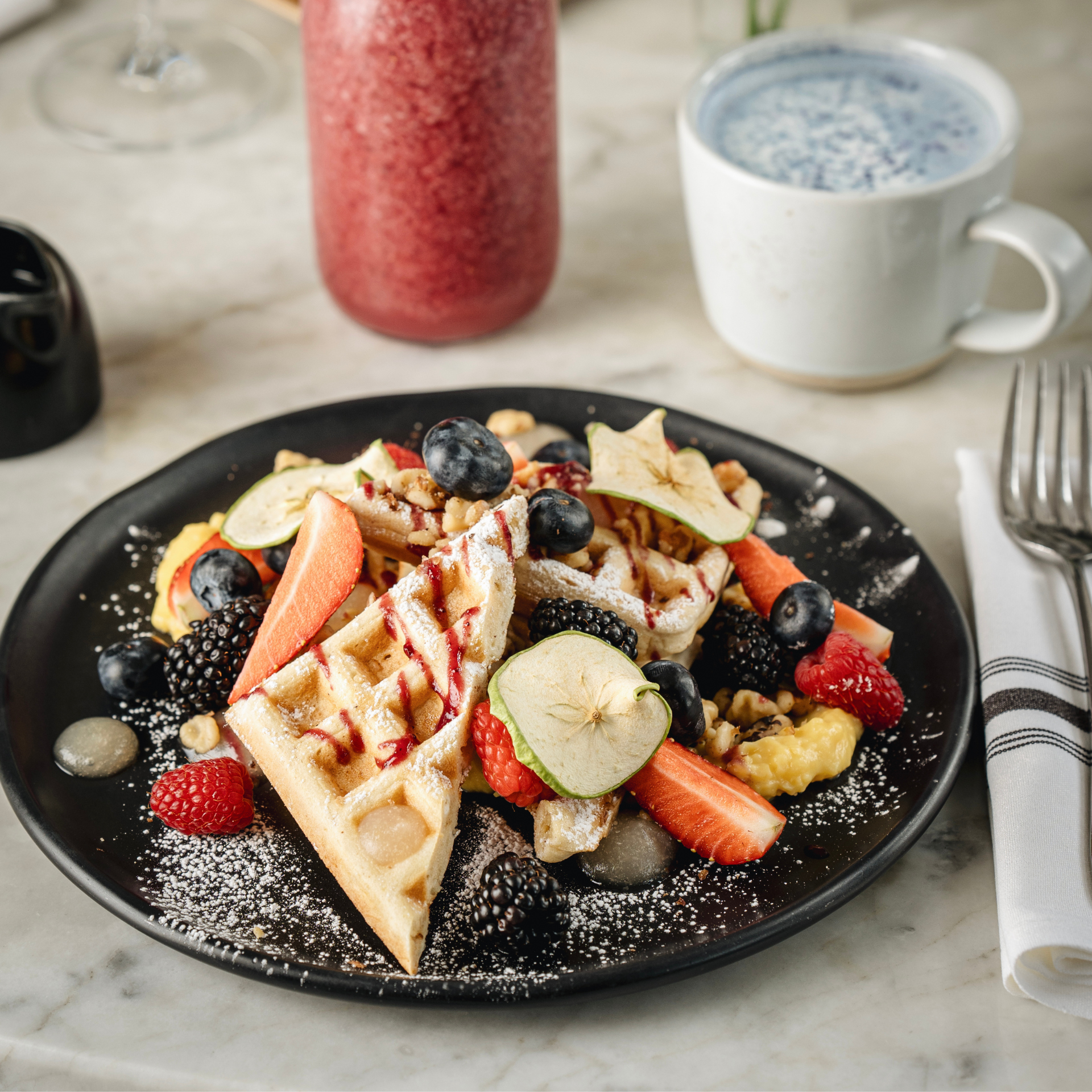 LOV's brunch dishes