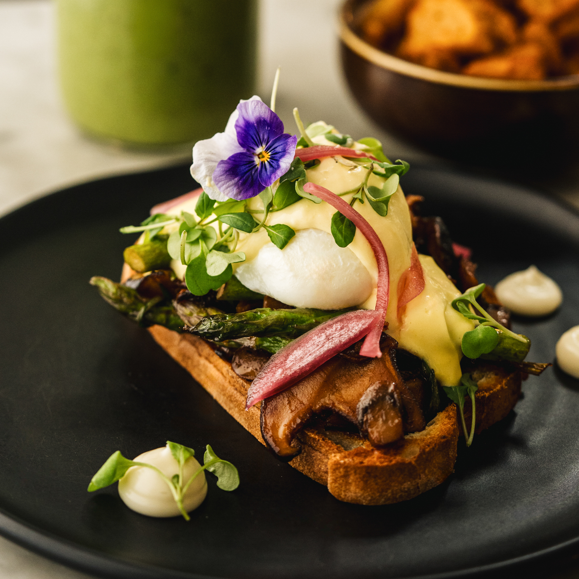 Crostini aux champignons
