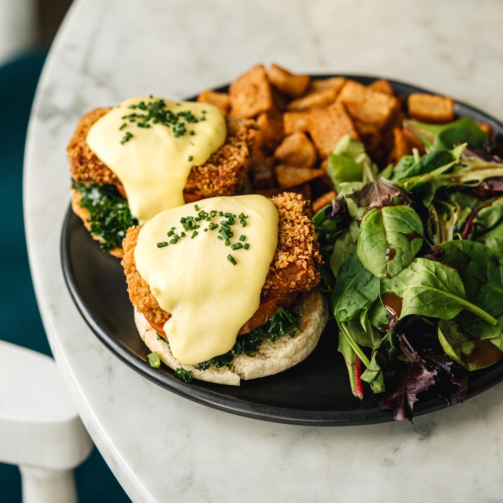LOV's Tofu Benedict